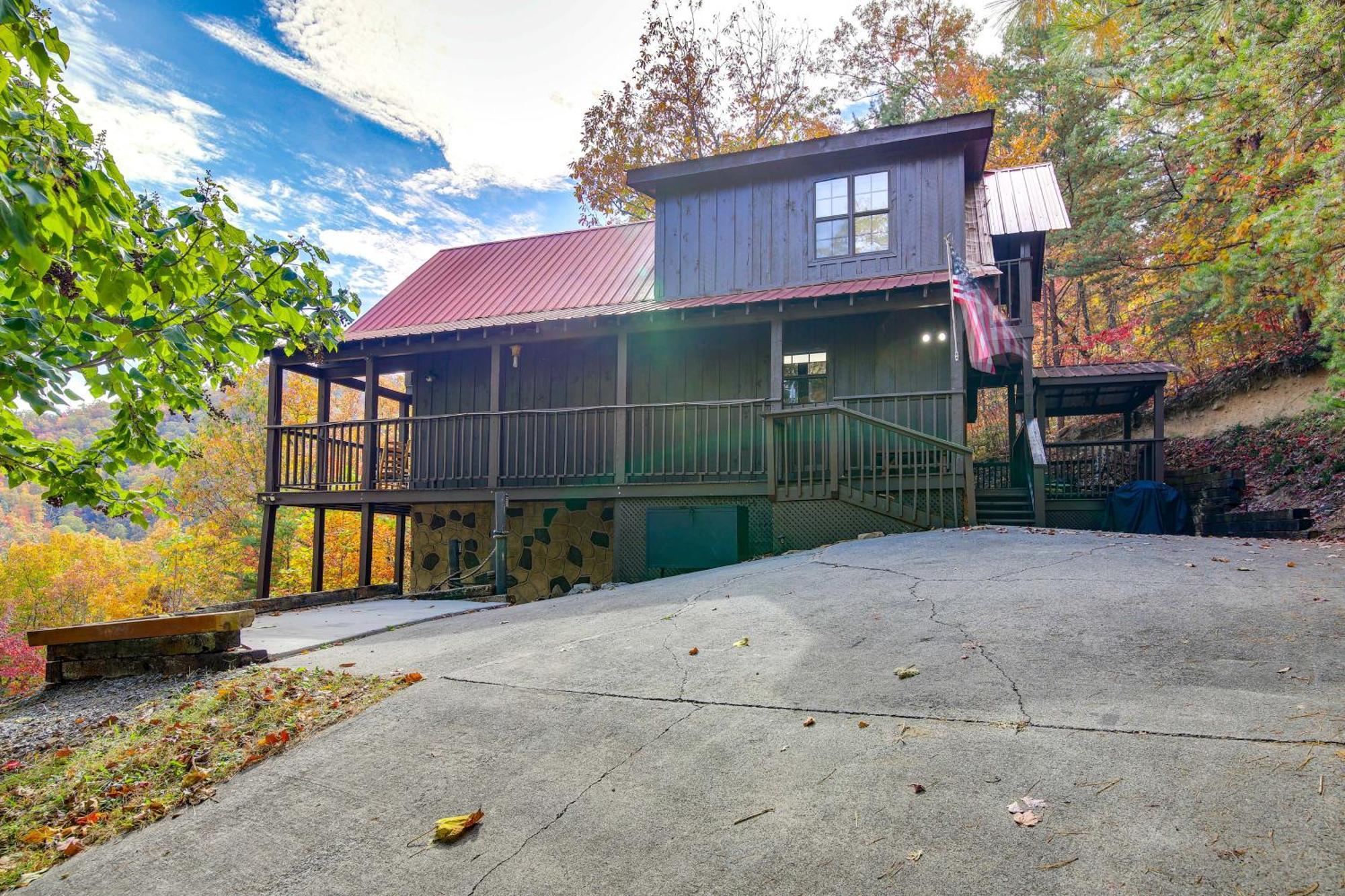 Above And Beyond Pigeon Forge Cabin With Prime Views! Exteriér fotografie