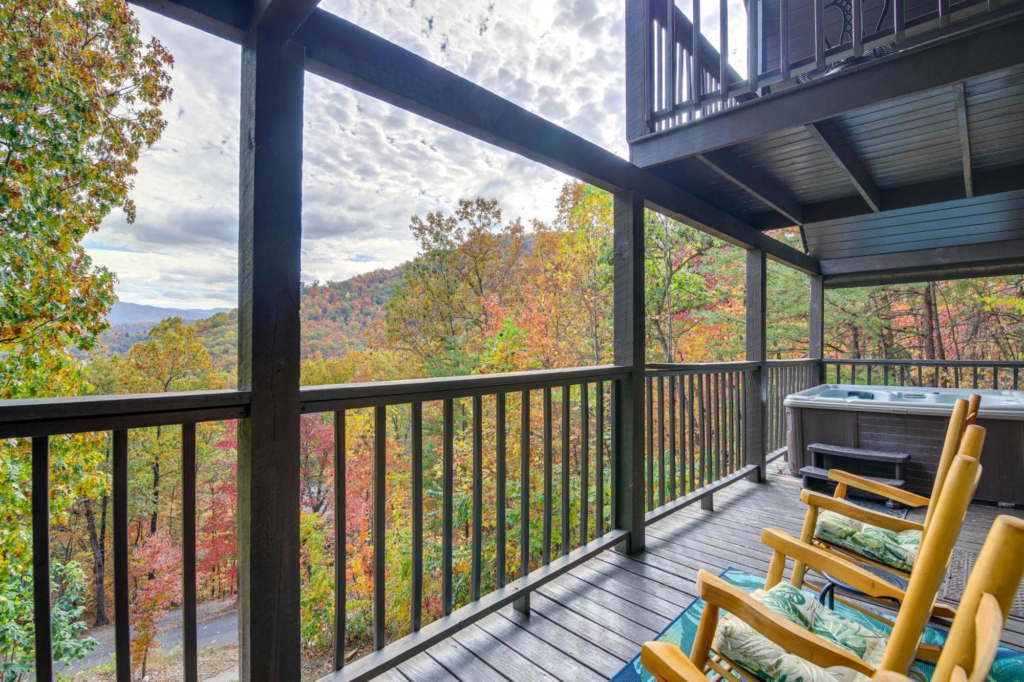 Above And Beyond Pigeon Forge Cabin With Prime Views! Exteriér fotografie